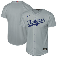 Los Angeles Dodgers Youth Alternate Replica Jersey - Gray