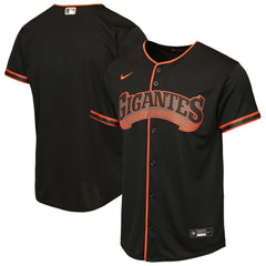San Francisco Giants Youth Alternate Replica Jersey - Black