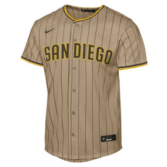 Fernando Tatis Jr. San Diego Padres Youth Alternate Replica Jersey - Khaki