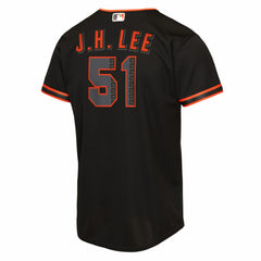 Jung Hoo Lee San Francisco Giants Youth Alternate 2 Replica Jersey - Black