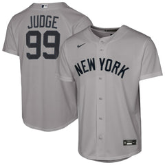 Aaron Judge New York Yankees Youth Road Replica Jersey - Gray