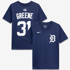 Riley Greene Detroit Tigers Youth Name & Number T-Shirt Navy | Nike