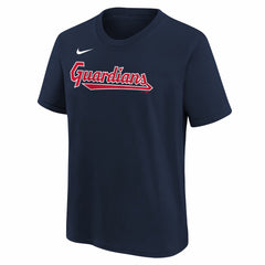 José Ramírez Cleveland Guardians Youth Name & Number T-Shirt Navy | Nike