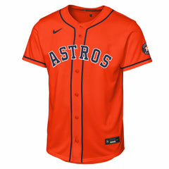 Houston Astros Youth Alternate Stadium Jersey - Orange