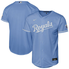 Kansas City Royals Youth Alternate Stadium Jersey - Light Blue