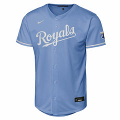 Kansas City Royals Youth Alternate Stadium Jersey - Light Blue