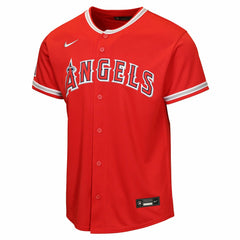 Los Angeles Angels Youth Alternate Stadium Jersey - Red