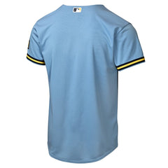 Milwaukee Brewers Youth Road Stadium Jersey - Powder Blue