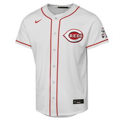 Cincinnati Reds Youth Home Stadium Jersey - White