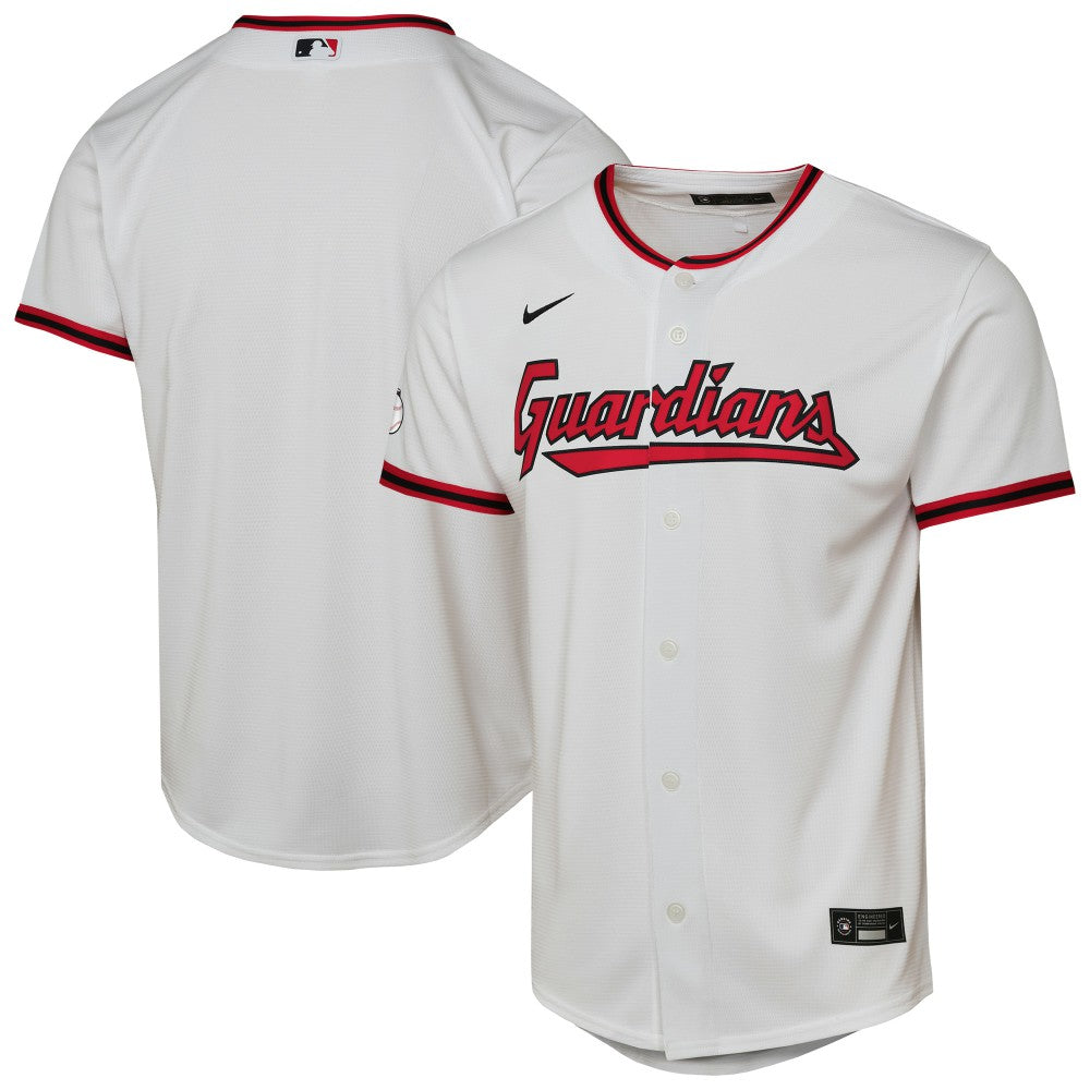 Cleveland Guardians Youth Home Stadium Jersey - White