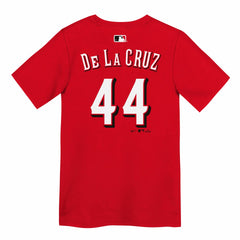 Elly De La Cruz Cincinnati Reds Preschool Name & Number T-Shirt Red