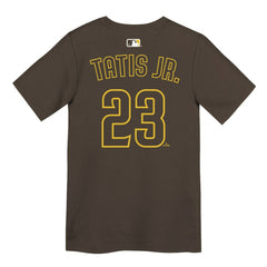 Fernando Tatis Jr. San Diego Padres Preschool Name & Number T-Shirt Brown | Nike