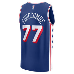 V. J. Edgecombe Philadelphia 76ers Youth 2025 NBA Draft First Round Pick Fast Break Replica Jersey - Icon Edition - Royal
