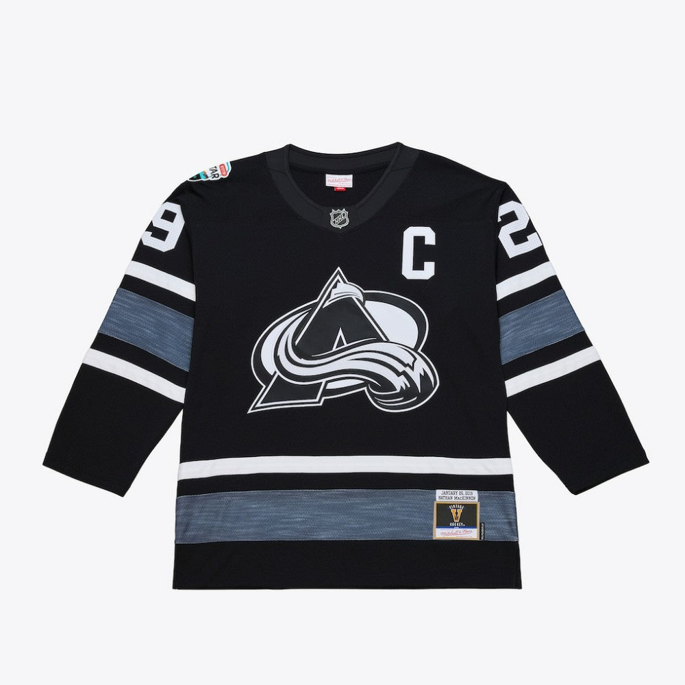 Nathan MacKinnon Mitchell & Ness 2019 All-Star Game Power Play Jersey Black
