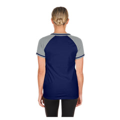Los Angeles Dodgers Women's Gameday V-Neck T-Shirt Royal | New Era