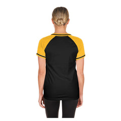 Pittsburgh Pirates Women's Gameday V-Neck T-Shirt Black | New Era
