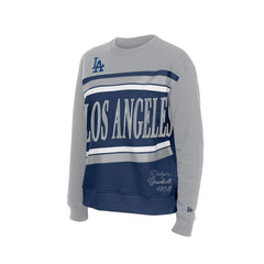 Los Angeles Dodgers Women's Gameday Fleece Sweatshirt Navy/Gray | New Era