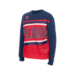 Philadelphia Phillies Women's Gameday Fleece Sweatshirt Red/Navy | New Era