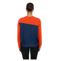 Detroit Tigers Women's Gameday Fleece Sweatshirt Navy/Orange | New Era