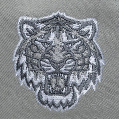 Detroit Tigers Thunderstorm Head Coach Pro-Crown Adjustable Hat Gray | Mitchell & Ness