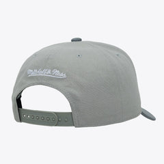 New York Mets Thunderstorm Head Coach Pro-Crown Adjustable Hat Gray | Mitchell & Ness