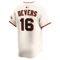 Rafael Devers San Francisco Giants Home Limited Player Jersey - Cream