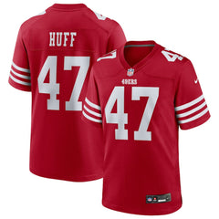 Bryce Huff San Francisco 49ers Team Game Jersey - Scarlet