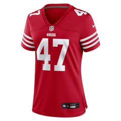 Bryce Huff San Francisco 49ers Women's Team Game Jersey - Scarlet