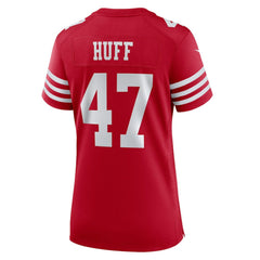 Bryce Huff San Francisco 49ers Women's Team Game Jersey - Scarlet