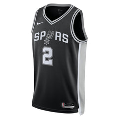 Dylan Harper San Antonio Spurs Unisex 2025 NBA Draft First Round Pick Swingman Jersey - Icon Edition - Black