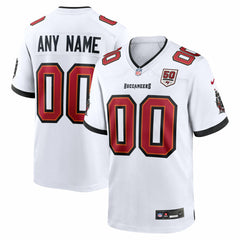 Tampa Bay Buccaneers 50th Season Custom Game Jersey - White