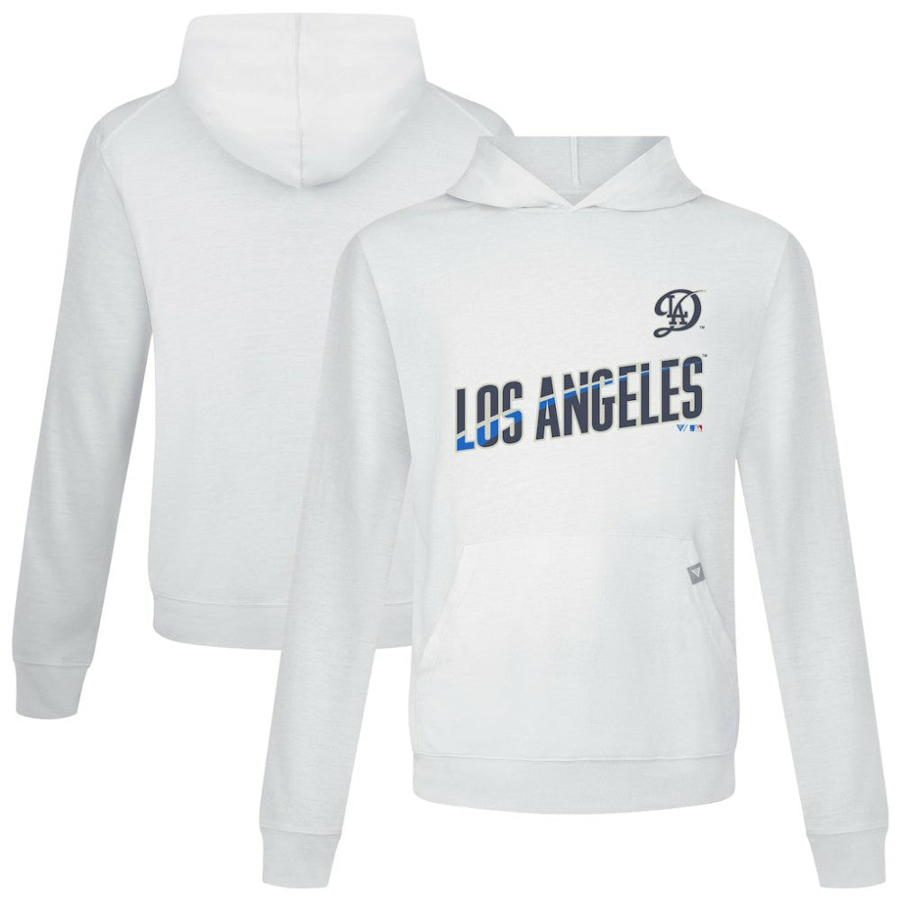 Los Angeles Dodgers Levelwear City Connect Relay Core Logo Pullover Hoodie White