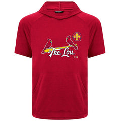 St. Louis Cardinals Levelwear City Connect Phase Core Logo Pullover Hoodie T-Shirt Red