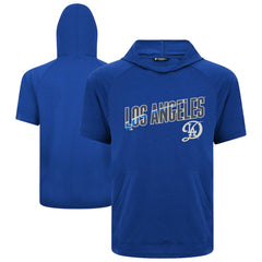 Los Angeles Dodgers Levelwear City Connect Phase Back Plash Hoodie T-Shirt Royal