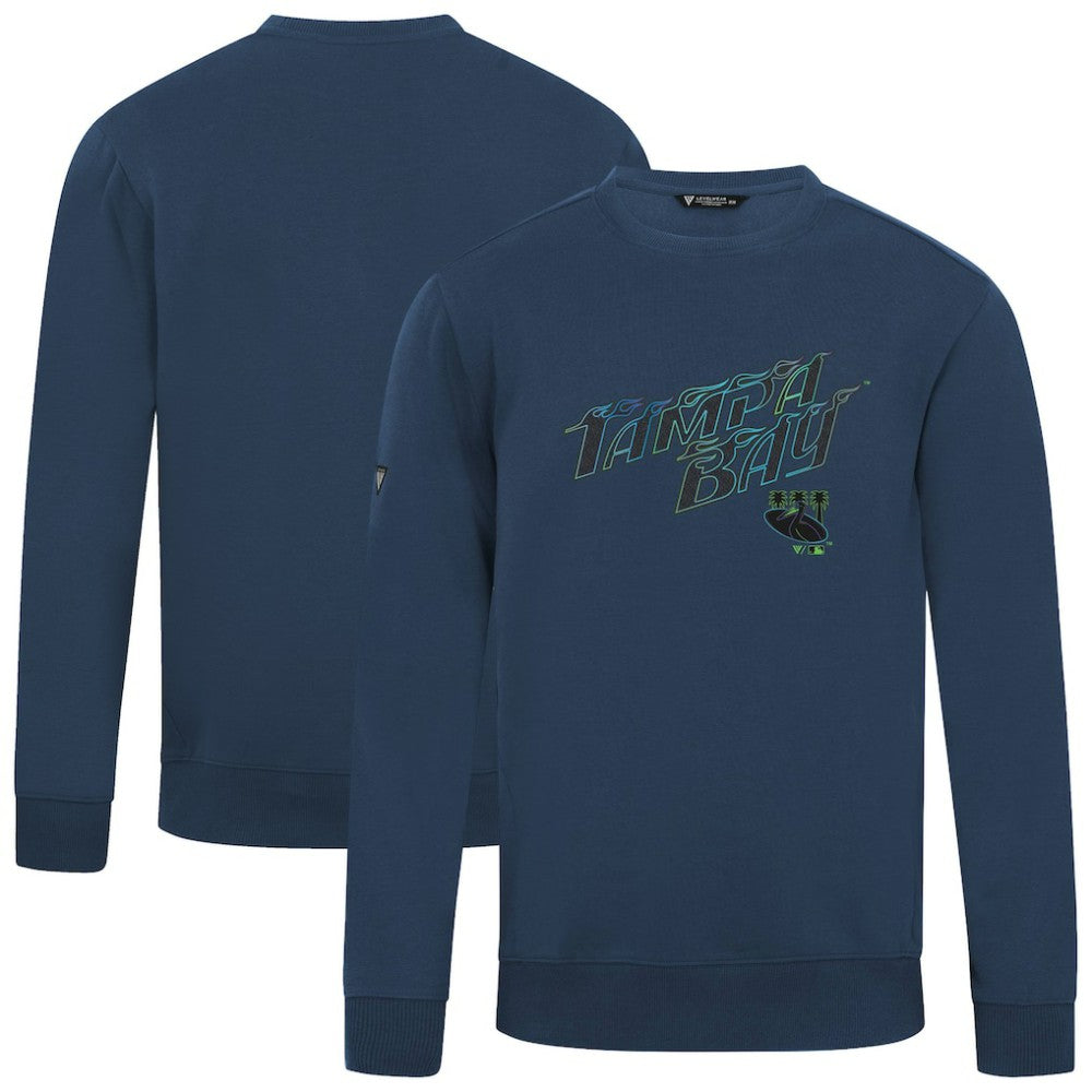 Tampa Bay Rays Levelwear City Connect Zane Back Splash Sweatshirt Navy