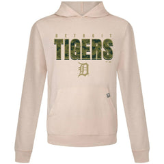 Detroit Tigers Levelwear Relay Protect Pullover Hoodie Khaki