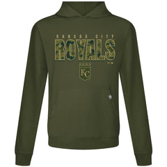 Kansas City Royals Levelwear Relay Protect Pullover Hoodie Green