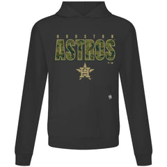 Houston Astros Levelwear Relay Protect Pullover Hoodie Black