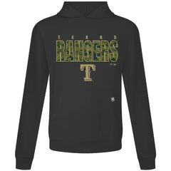Texas Rangers Levelwear Relay Protect Pullover Hoodie Black