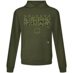 Chicago Cubs Levelwear Relay Protect Pullover Hoodie Green
