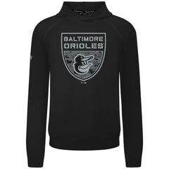 Baltimore Orioles Levelwear Mandate Buckler Tri-Blend Pullover Hoodie Black