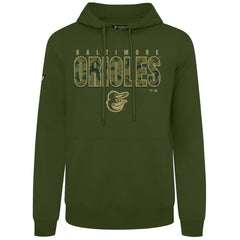 Baltimore Orioles Levelwear Podium Protect Pullover Hoodie Green