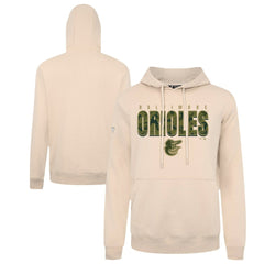 Baltimore Orioles Levelwear Podium Protect Pullover Hoodie Khaki