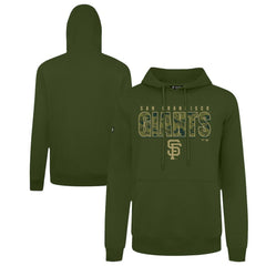 San Francisco Giants Levelwear Podium Protect Pullover Hoodie Green