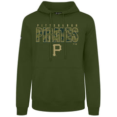Pittsburgh Pirates Levelwear Podium Protect Pullover Hoodie Green