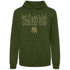 New York Yankees Levelwear Podium Protect Pullover Hoodie Green