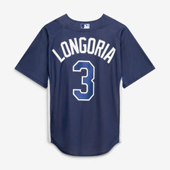 Evan Longoria Tampa Bay Rays Authentic Batting Practice Jersey - Navy