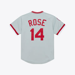 Pete Rose Cincinnati Reds 1976 Authentic Jersey - Gray