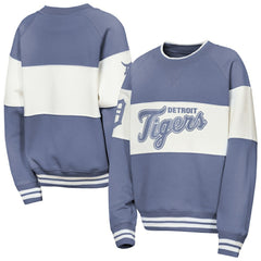 Detroit Tigers Outerstuff Youth Ultimate Pastels On Base Sweatshirt Blue