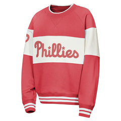 Philadelphia Phillies Outerstuff Youth Ultimate Pastels On Base Sweatshirt Red